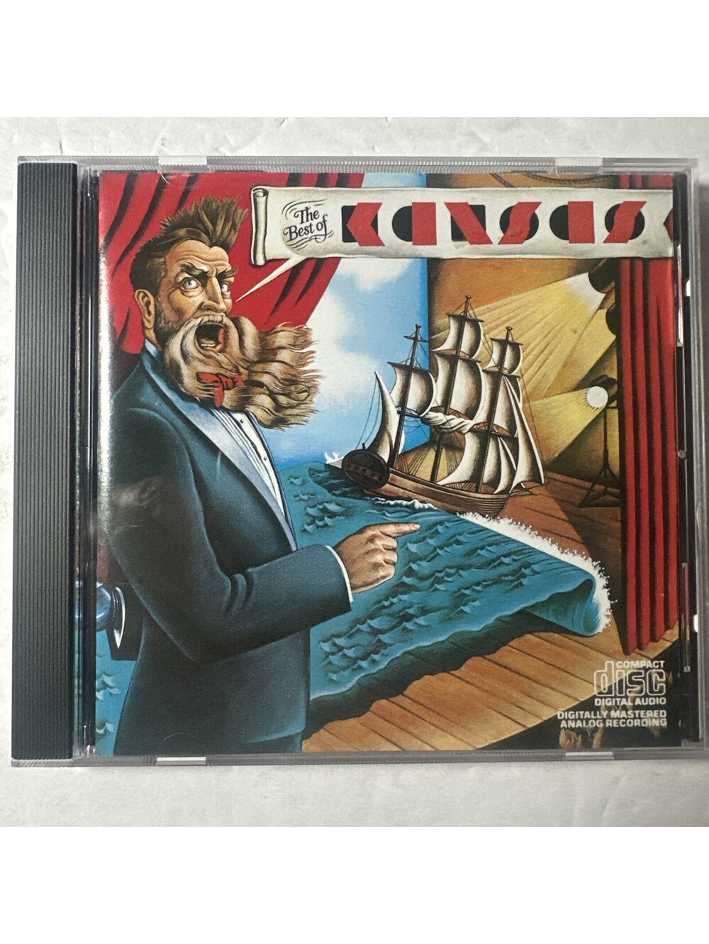 Kansas The Best of Kansas CD 1984 Digitally Remastered Rock CBS Mint Disc
